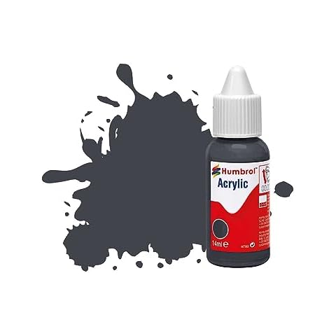 Humbrol No 32 Dark Grey Matt Paint Cover