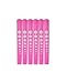 BV Medical Pink Penlights with Pupil Gauge and Pocket Clip, Pack of 6