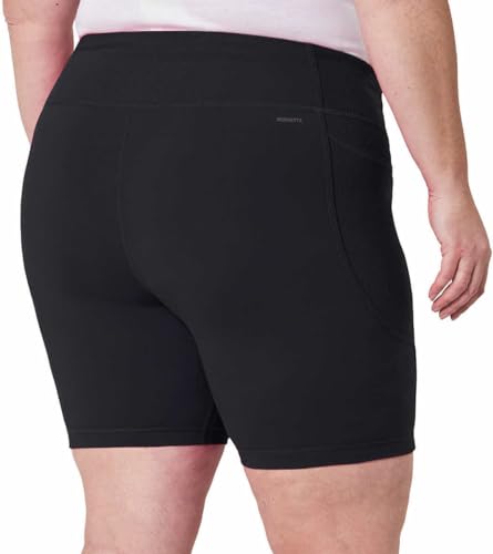 Mondetta Womens Active Midweight Ribbed Bike Short (US, Alpha, Small, Regular, Regular, Black) - Thumbnail 5
