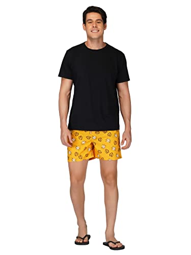 Image of Longies Men's Cotton Printed Regular Boxer Shorts
