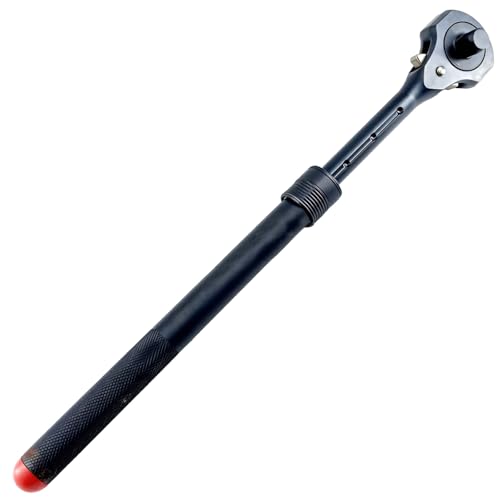 Generic - Cliquet à double tête robuste de 1,27 cm avec poignée extensible, cliquet électrique ergonomique 3/8, 32 dents pour travaux mécaniques
