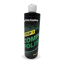 DURA-COATING TECHNOLOGY, Step 1 Compound Polish - Removes 1200 & Higher Grit Scratches, Outstanding Shine, Easy Cleanup - Car Polish, Scratch Remover - 1 Gallon of Step 1 Compound Polish