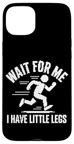 Wait For Me I Have Little Leg Running ���[���A Pixel Gaming �X�}�z�P�[�X iPhone 15 Plus �p