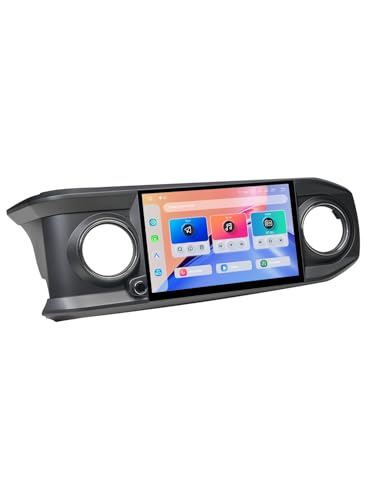 Image of Dasaita 11.6 inch Car Stereo for Toyota Tacoma 2016-2022 | 6GB+64GB, 2K QLED Screen, Wireless CarPlay, Android Auto, 4G LTE, 5G WiFi, Plug & Play Upgrade, Android 13, GPS Navigation