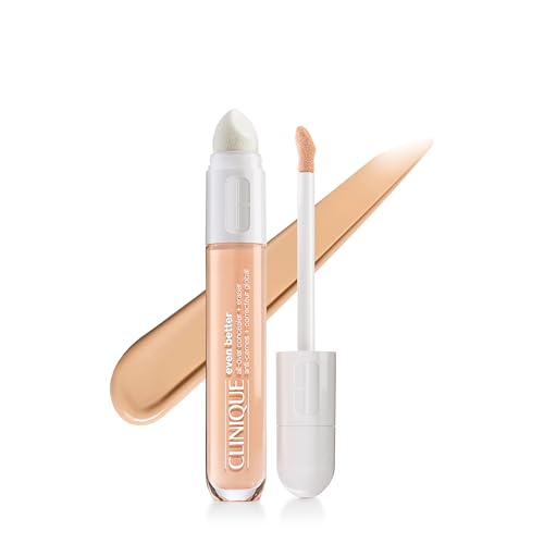 Clinique Even Better All-Over Concealer + Eraser For Dark Circles correttore tenuta 12h | Idratazione, effetto illuminante e antidecongestionante, 6 ml