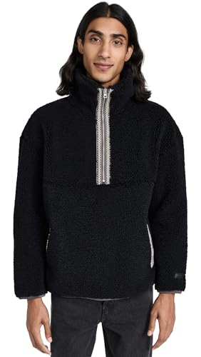 Amazon.com: UGG Men's UGGbraid Half Zip Sweatshirt, Black, S