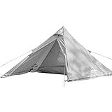 Fkstyle テント ワンポールテント ソロ 一人用 2人用 おしゃれ ハーフインナー ベルテント ティピー ゲル [並行輸入品]