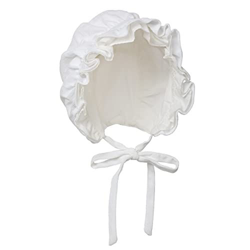Bonnet de pèlerin colonial femme grand format pour déguisement d'époque