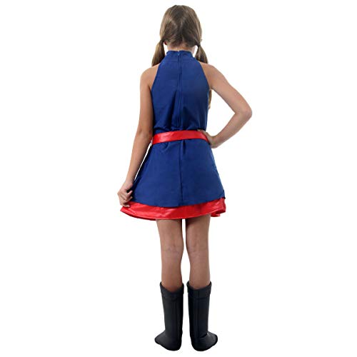 Luna Luxo Infantil Sulamericana Fantasias Azul/Vermelho 6 Anos