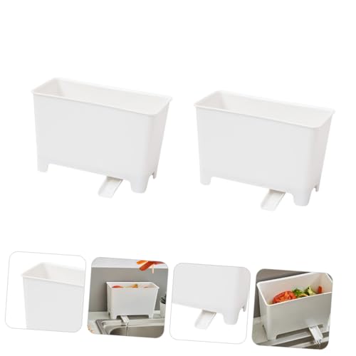 BESPORTBLE 2 piezas bote de basura para fregadero de cocina miniatura 6