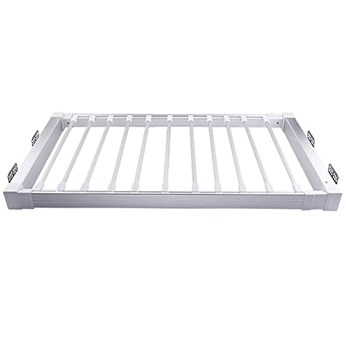 Tringle à vêtements coulissante extensible et robuste pour penderie