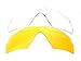 Galaxy Replacement Lenses For Oakley Si Ballistic M Frame 2.0 Z87 Yellow/Clear 2 Pair