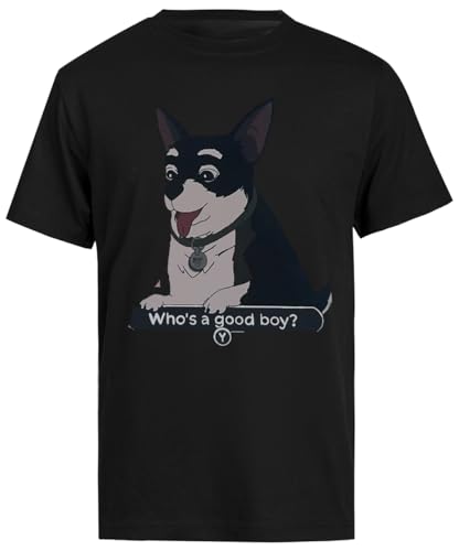Arte De Fan De Personajes Camiseta Negra De Manga Corta para Hombre Male Black tee Men Short Sleeve T-Shirt