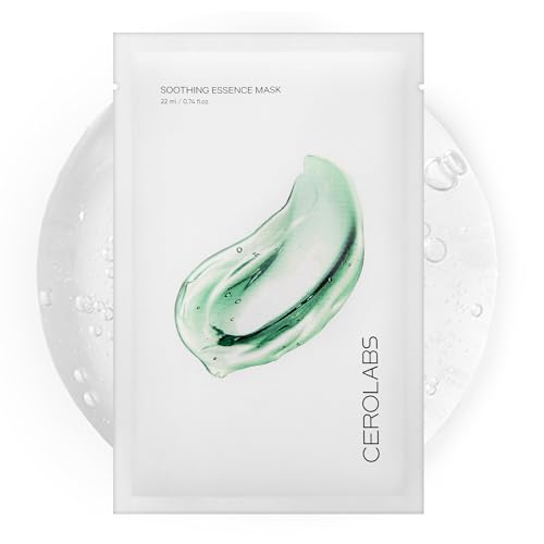 Image of Soothing Essence Mask (1ea), Calming Hydrating Sheet Mask for Sensitive Skin, Korean Skincare Facial Mask for Smooth & Healthy Skin, Clean Beauty, Vegan
