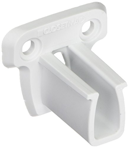 CLOSETMAID 6641-00 2 Pack, Low Profile Wall Bracket