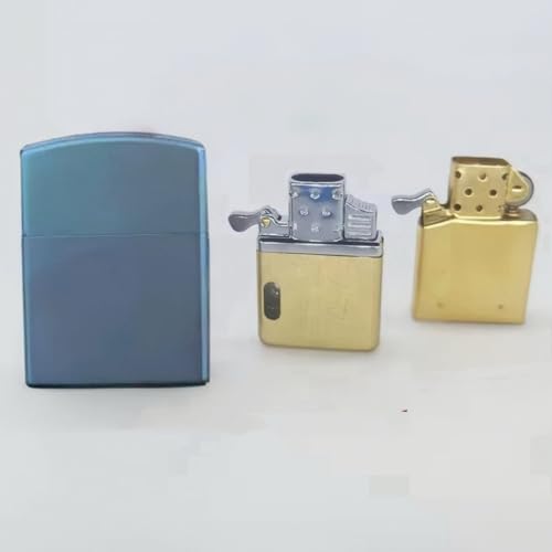 Encendedor ZORRO 912S Titanium a prueba de viento miniatura 1