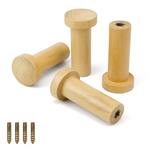 Colgadores de Ropa Pared Madera Marca HASLED