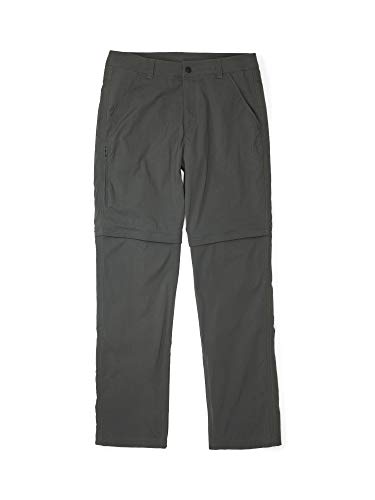 ExOfficio Men's BugsAway Mojave Convertible Pants, Dark Steel, 34