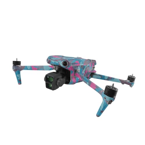 Image of MightySkins Glossy Glitter Skin Compatible with DJI Air 3 - Cool Blue Pink Camo | Protective, Durable High-Gloss Glitter Finish | Easy to Apply