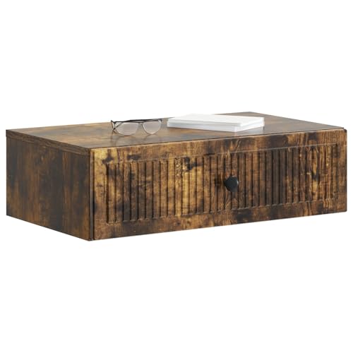 Consola de pared para pasillo estrecho con cajón integrado 4