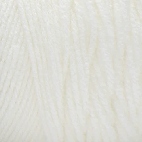 Image of Red Heart Super Saver Jumbo Yarn, Soft White 2 Count (Pack of 1)