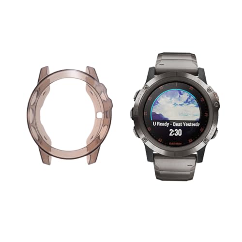 UTHCLO 対応 製 軽量耐衝撃スマートウォッチ保護ケース カバー 傷防止設計 ブラック