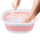 Vasca per pediluvio per piscina, pieghevole, per vasca idromassaggio, vasca da bagno portatile, morbido secchio per vasca idromassaggio, piscine a terra