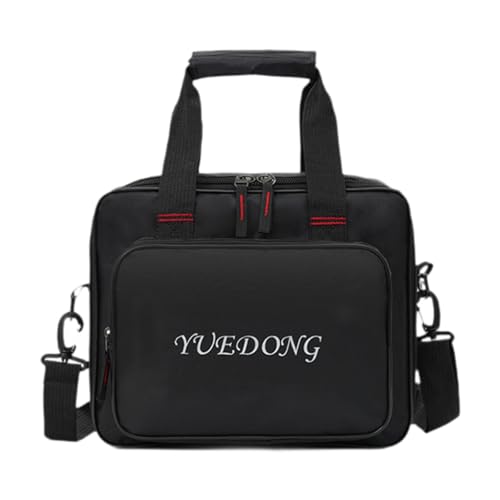 Generic ペダルボード用キャリーケース ダブルジッパー付き収納バッグ コンサート用, 31×26×10cm