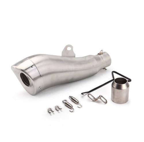 Tubo de escape universal de 38-51 mm con adaptador para GSX1300R ZZR1400