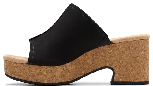 Image of Clarks Women's Nerisa Vine Cork Heeled Sandal