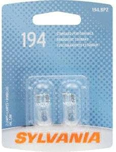 Sylvania - 194 Basic - High Performance Incandescent Bulb, 32456 (2 Pack)