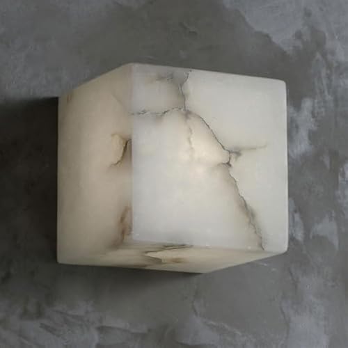 Lámpara de pared cuadrada para mesita de noche en dormitorios minimalistas