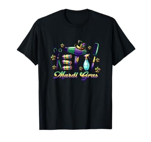 Carnaval divertido de Mardi Gras Hombres Mujeres Niños Camiseta