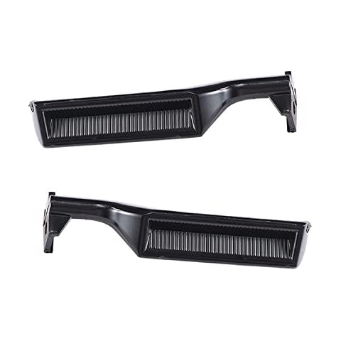 Lcyolada All Metal Interior Inside Door Handle Front Rear Left Driver & Passenger Side for 1987-1997 Ford Bronco F150 F250 F350, Replaces# E7TZ-1522600-A, E7TZ1522600A,77177, 77178 Cover