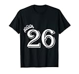 Geschenkidee zum 26. Geburtstag Zahl und Krone