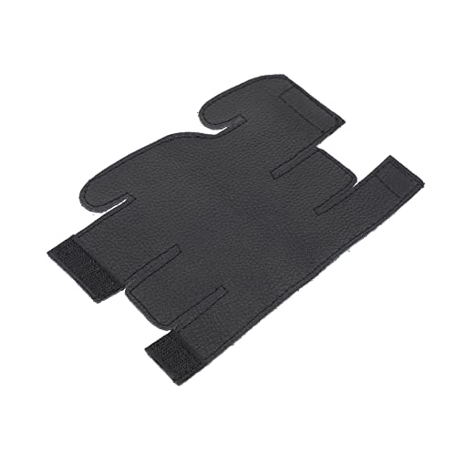 LIFKOME Genuine Leather Trumpet Valves Guard Protective Cover for Trumpet Black Durable Design for Scratch Protection Easy to Install Compact and Lightweight Accessory for Musicians