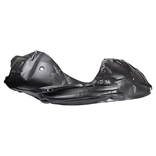 Image of TRQ Front Driver and Passenger Side Inner Fender Liner Set Compatible with 2015-2023 Dodge Challenger