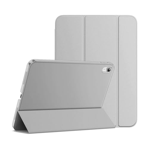 Rabat avec Support iPad 10.9 et 11 A16, Protection Intégrale Grise