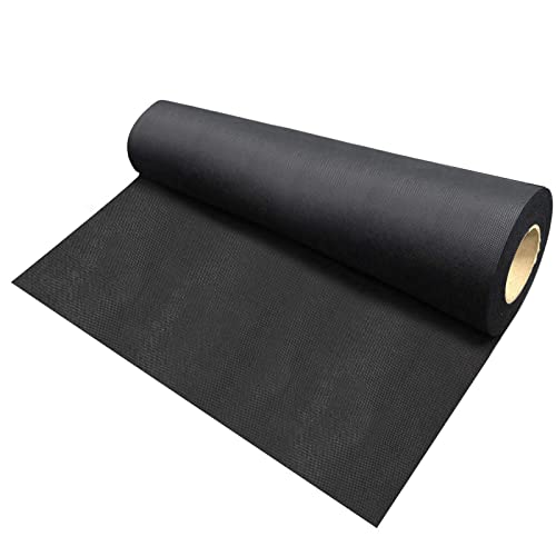 Agfabric Non-Woven Weed Barrier 4x50ft Landscape Fabric Ground Cover,Heavy-Duty Weed Block for Gardening Mat,Erosion Control,Weed Control