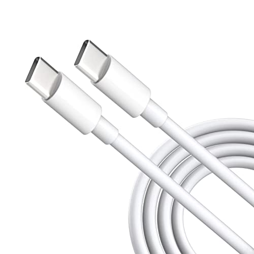 Umiharn USB C to C Cable 6.6ft 60W 3A for MacBook, MacBook Air, Mac Pro, iPad Pro 12.9/11 inch 2022-2018, iPad Air 5/4, Mini 6, Google Pixel 7 6 5 4 3 2 XL, Samsung S23 S22 S21 S20 S10