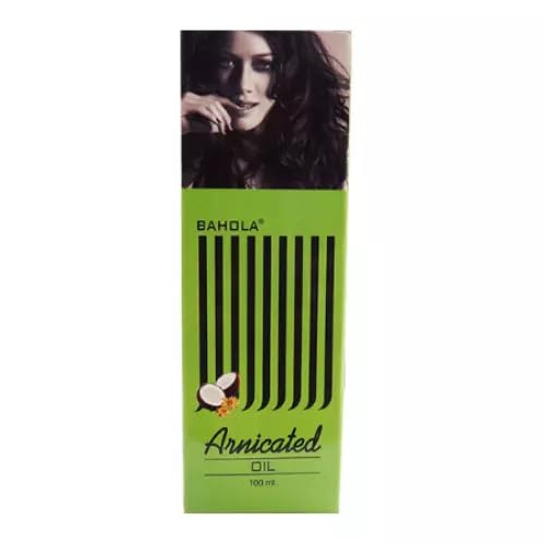 Bahola Arnicated Oil 100ml Oil | Homoeopathic Hair Oil | Long Hair | Strong Roots | Arnica Montana | Cantharis | Coconut Oil Base, Pack of 2-image-9