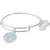 Alex-and-ANI-Path-of-Symbols-Expandable-Bangle-for-Women-Arrows-of-Friendship-Charm-Shiny-Finish-2-to-35-in Alex and Ani Path of Symbols Expandable Bangle for Women, Arrows of Friendship Charm, Shiny Silver Finish, 2 to 3.5 in