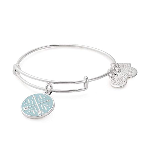Alex-and-ANI-Path-of-Symbols-Expandable-Bangle-for-Women-Arrows-of-Friendship-Charm-Shiny-Finish-2-to-35-in Alex and Ani Path of Symbols Expandable Bangle for Women, Arrows of Friendship Charm, Shiny Silver Finish, 2 to 3.5 in