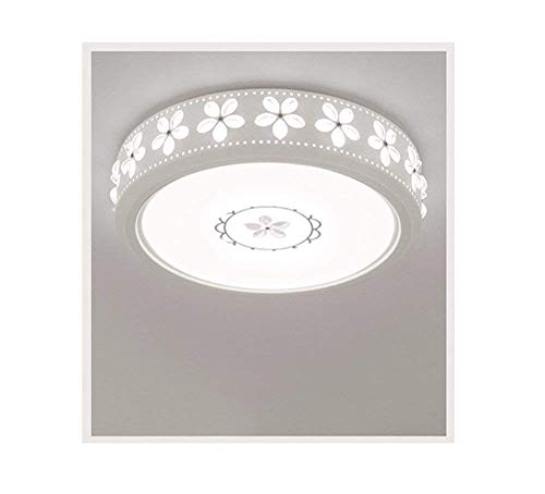 Plafonnier LED fleurs 52cm pour chambre et maison lumière blanche GZZ