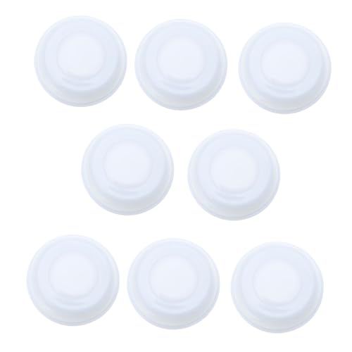 HANABASS 8Pcs Milk Bottle Storage Tops Wide Mouth Lids for Leak Milk Storage Includes Date Marker for Freshness Easy to with Bottles