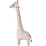 Design adorable : la peluche girafe présente un charmant design de dessin animé qui plaît aux enfants de tous âges, ce qui en fait un charmant compagnon pour jouer et câliner.