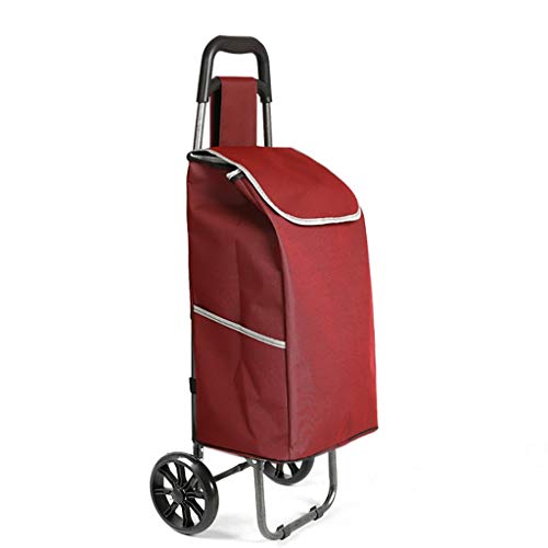 Carrelli per la spesa a mano, carrelli per la spesa pieghevoli per la Grocery, carrelli per bagagli, rimorchi, piccoli trolley, per la casa, carrelli pieghevoli con carrelli portapacchi(A)