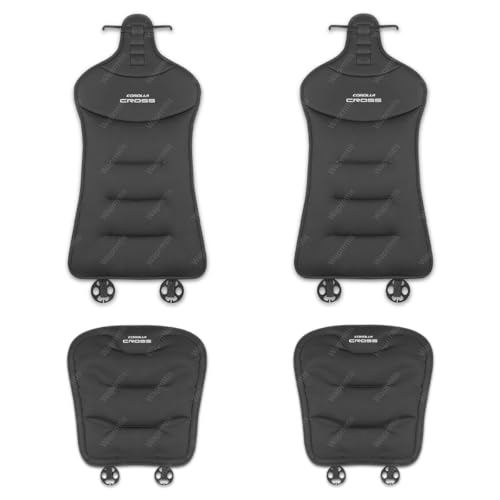 トヨタ 新型 カローラクロス 車用 シートカバーセット カーシートカバー 座布団 トヨタ 新型 カローラクロス Corolla cross SUV 2021.9-現行 車腰クッション ランバーサポート ファッション背もたれ 滑り止め 通気 運転席用 助手席