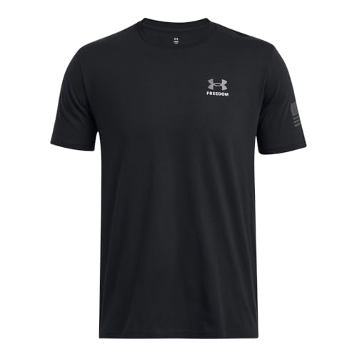 Under Armour Men's Freedom Graphic Short Sleeve T-Shirt, (001) Black / / Titan Gray, Large3