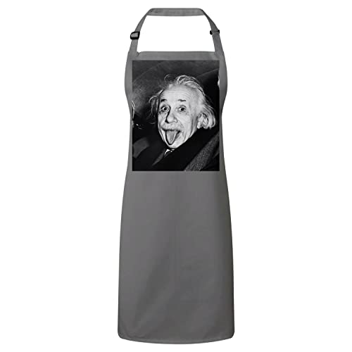 Tablier cuisine Albert Einstein insolite idée cadeau pour chef cuisinier
